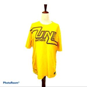 UNI Panthers Sporty Core University‎ of Northern Iowa Yellow Cotton Tee XL